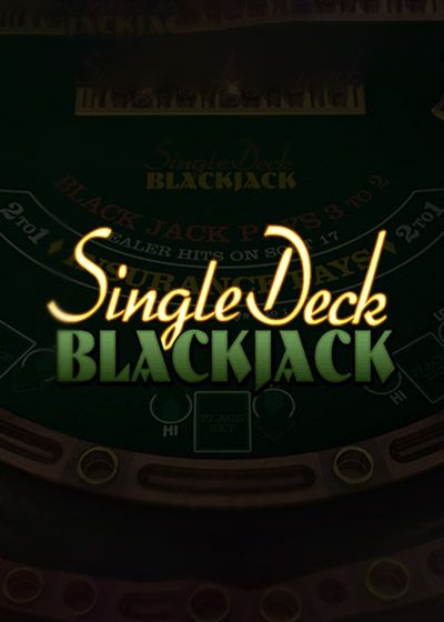 Single Deck Blackjack - Betsoft Gaming